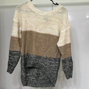 Tri-color Rue-21 sweater